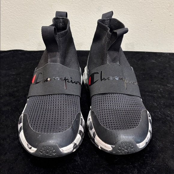 Champion Black and White Camouflage Sneakers - Picture 2 of 6